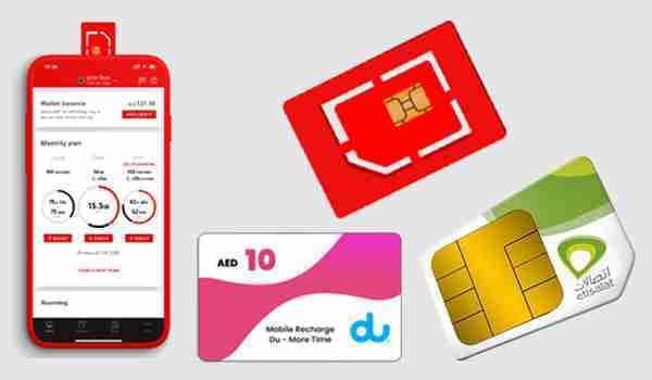 Prepaid SIM Card Prices in UAE for Tourists