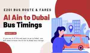 Al Ain to Dubai Bus Timings