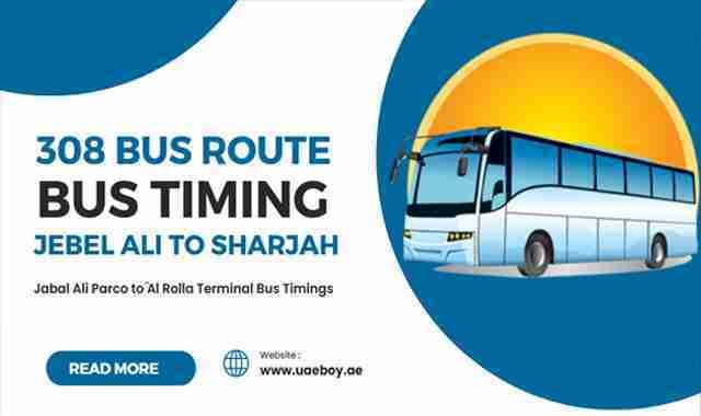 Jebel Ali To Sharjah Bus Timing