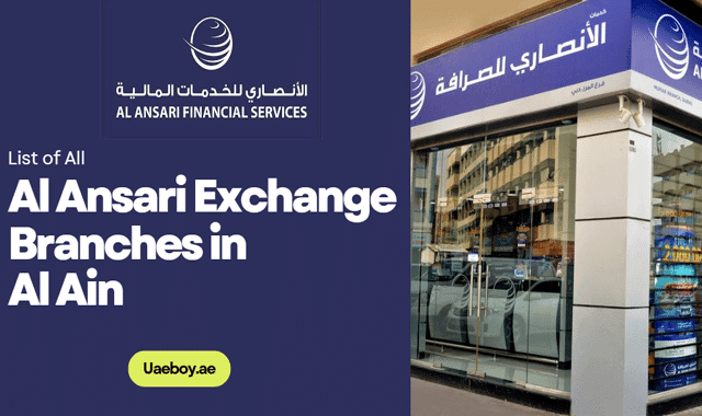 Al Ansari Exchange Branches in Al Ain