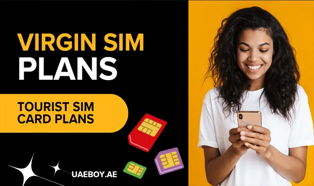 Virgin Tourist SIM Card Plans in the UAE