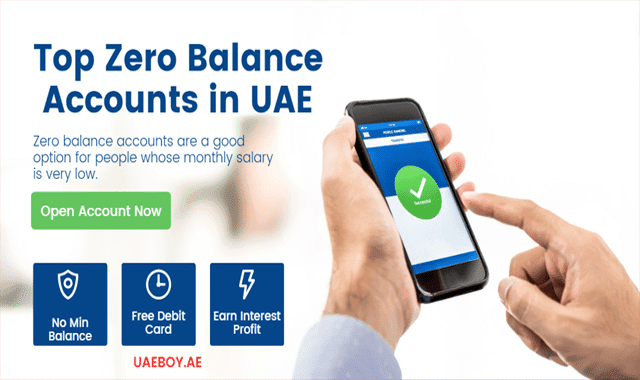 Zero Balance Accounts in UAE