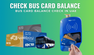 Bus Card Balance Check in UAE