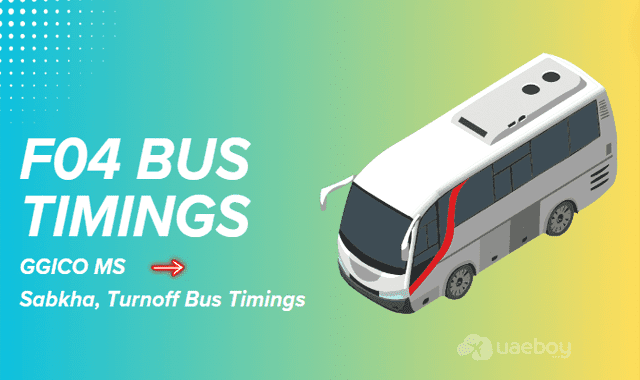 GGICO MS to Sabkha, Turnoff Bus Timings