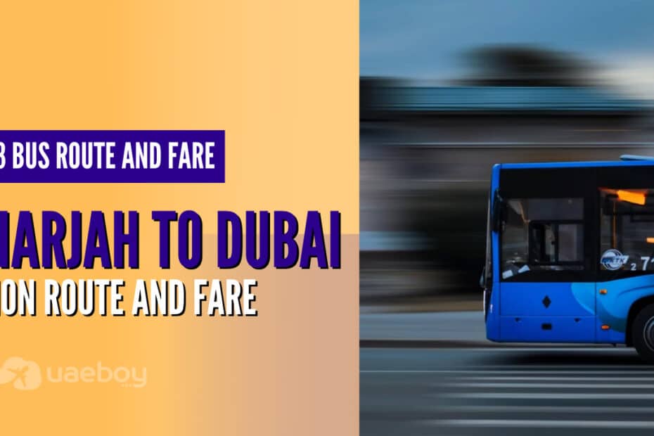 Sharjah to Dubai Union Bus Timings