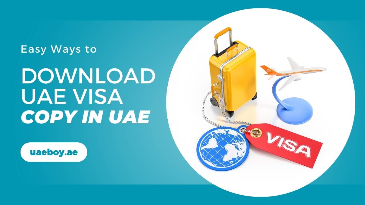 How to Download Your UAE Visa Copy Online | Easy Steps - Uaeboy